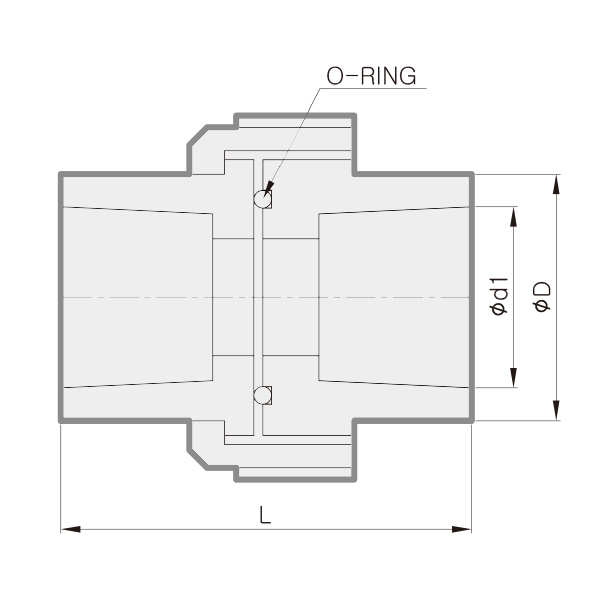 PVDF 유니온(PVDF UNION)